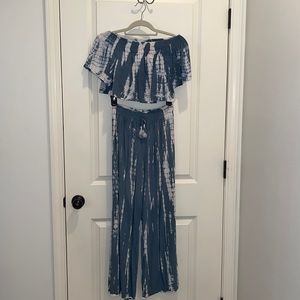 Kiwi and punch Tie Dye matching set.